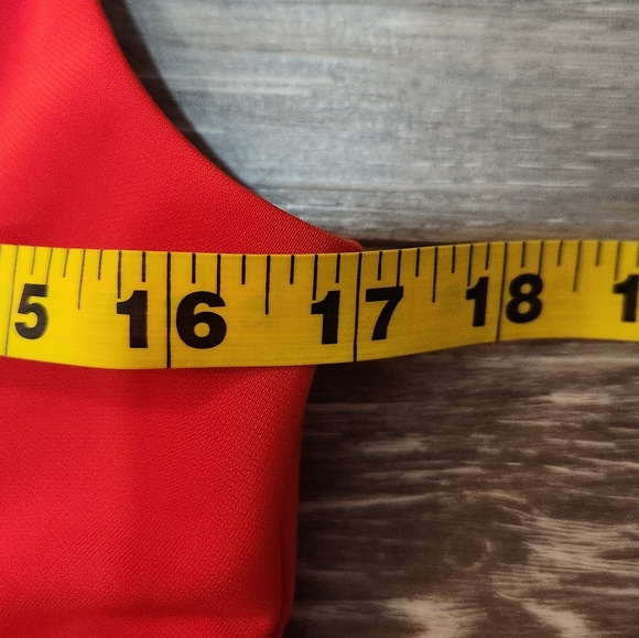 Ann Taylor Red Sleeveless Dress Size Medium Petite - Picture 7 of 9